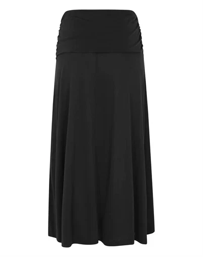 Soft Rebels - SRElla Draped Nederdel - Black